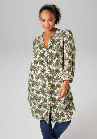 Aniston Bluse in Weiß: Vorderseite
