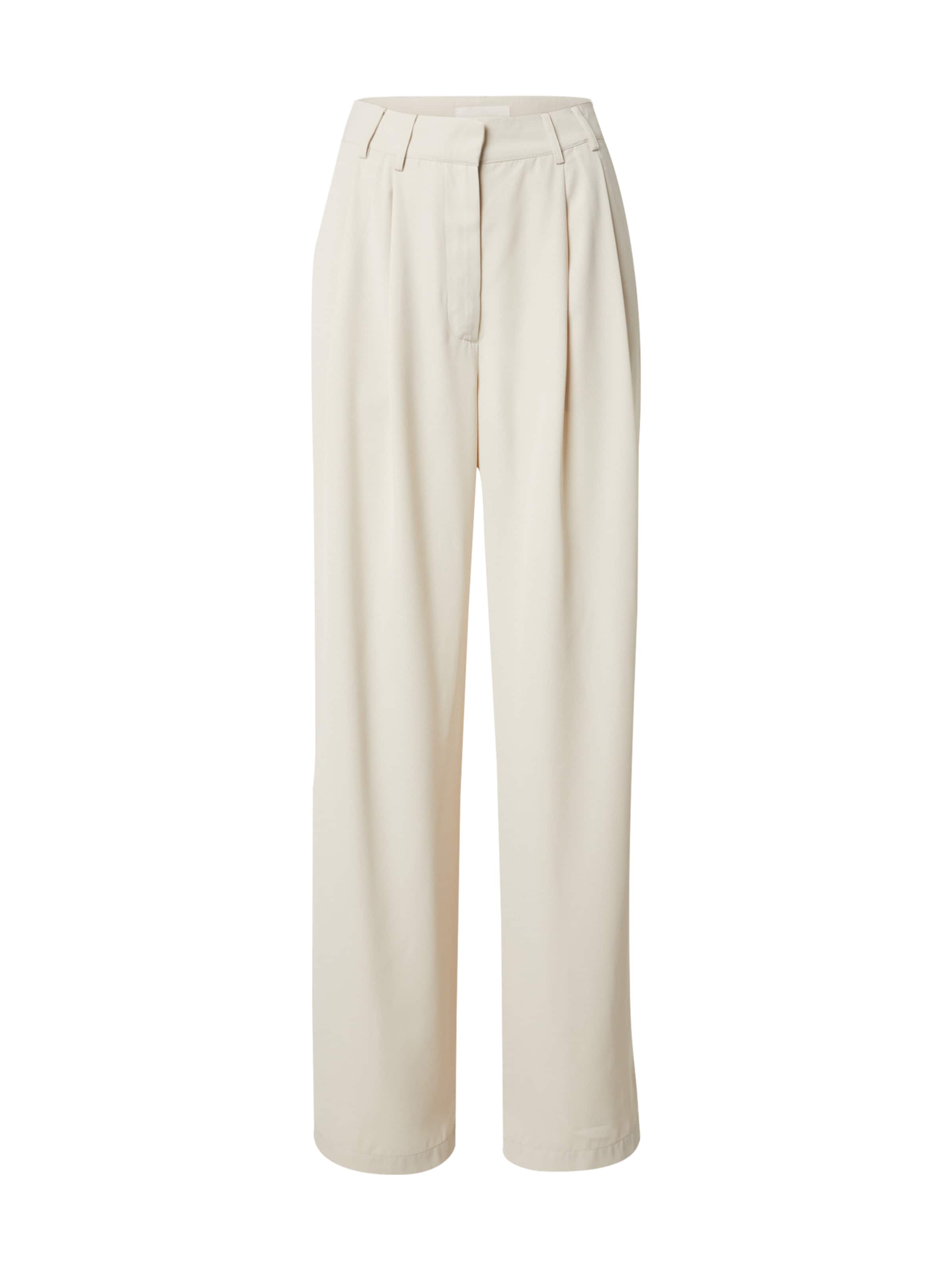 LeGer by Lena Gercke Pleat-front trousers 'Kora' in White: front