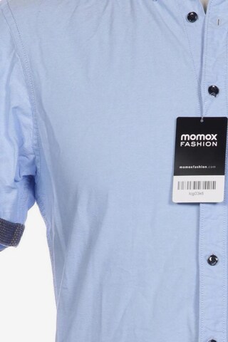MONTEGO Button Up Shirt in S in Blue