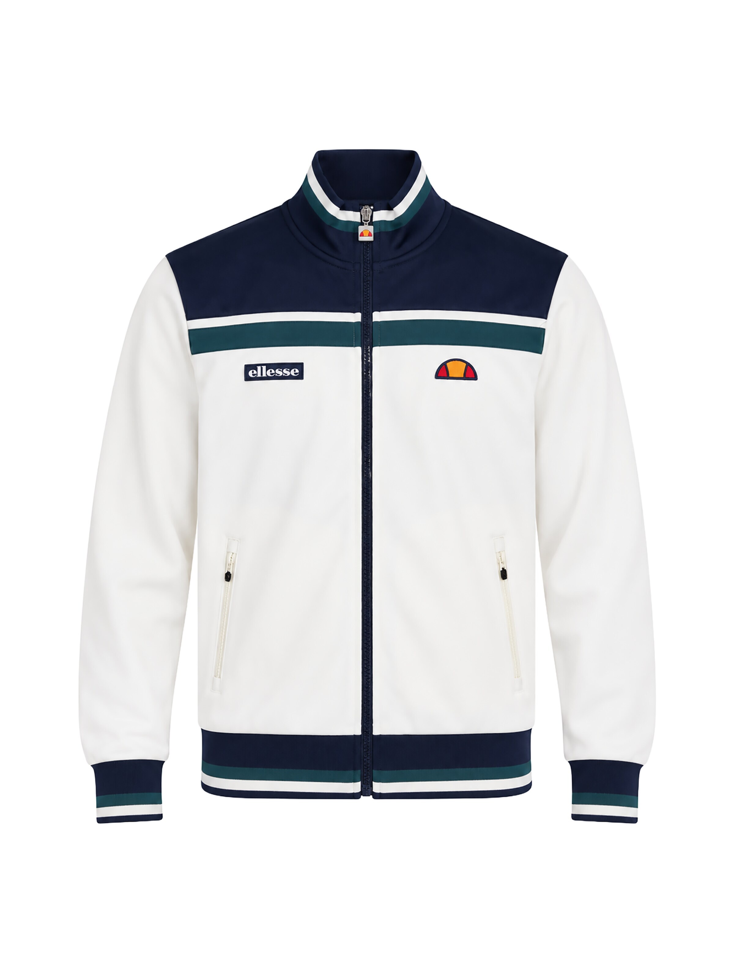 ELLESSE Zip-Up Hoodie 'Vignola' in L in Navy / White, Item view