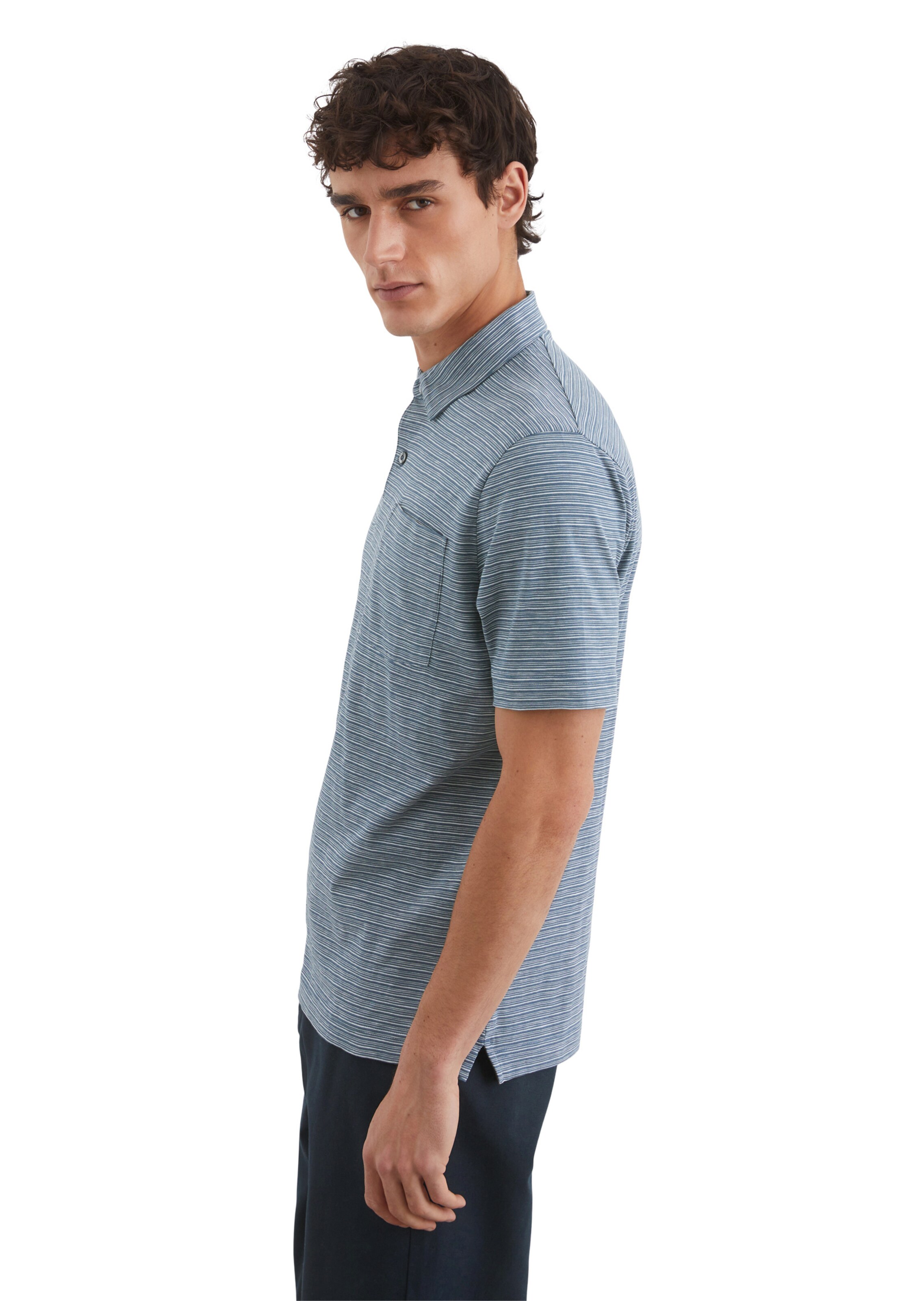 Marc O'Polo Poloshirt in Blau