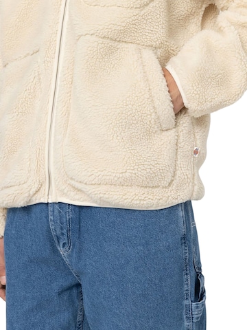 DICKIES Fleece Jacket 'Mount Hope' in Beige