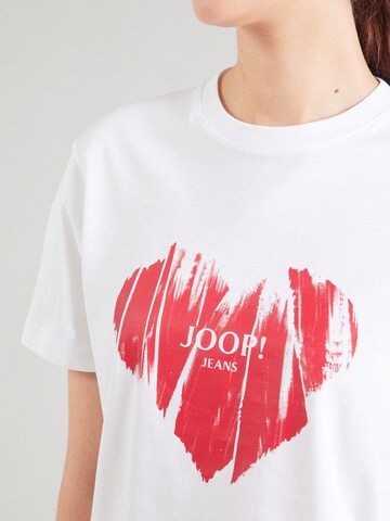 JOOP! Jeans Shirts 'Tessa' i hvid