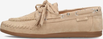 Mocassin 'Taylor' POSH by Poelman en marron : devant