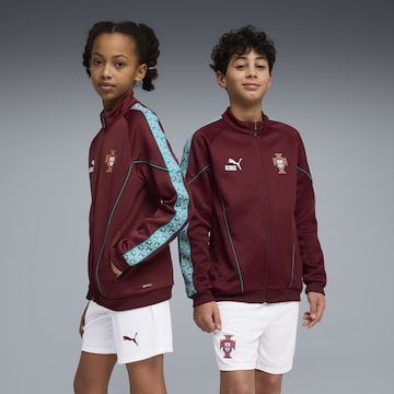 PUMA Sportjas 'Portugal KING Anthem' in Rood