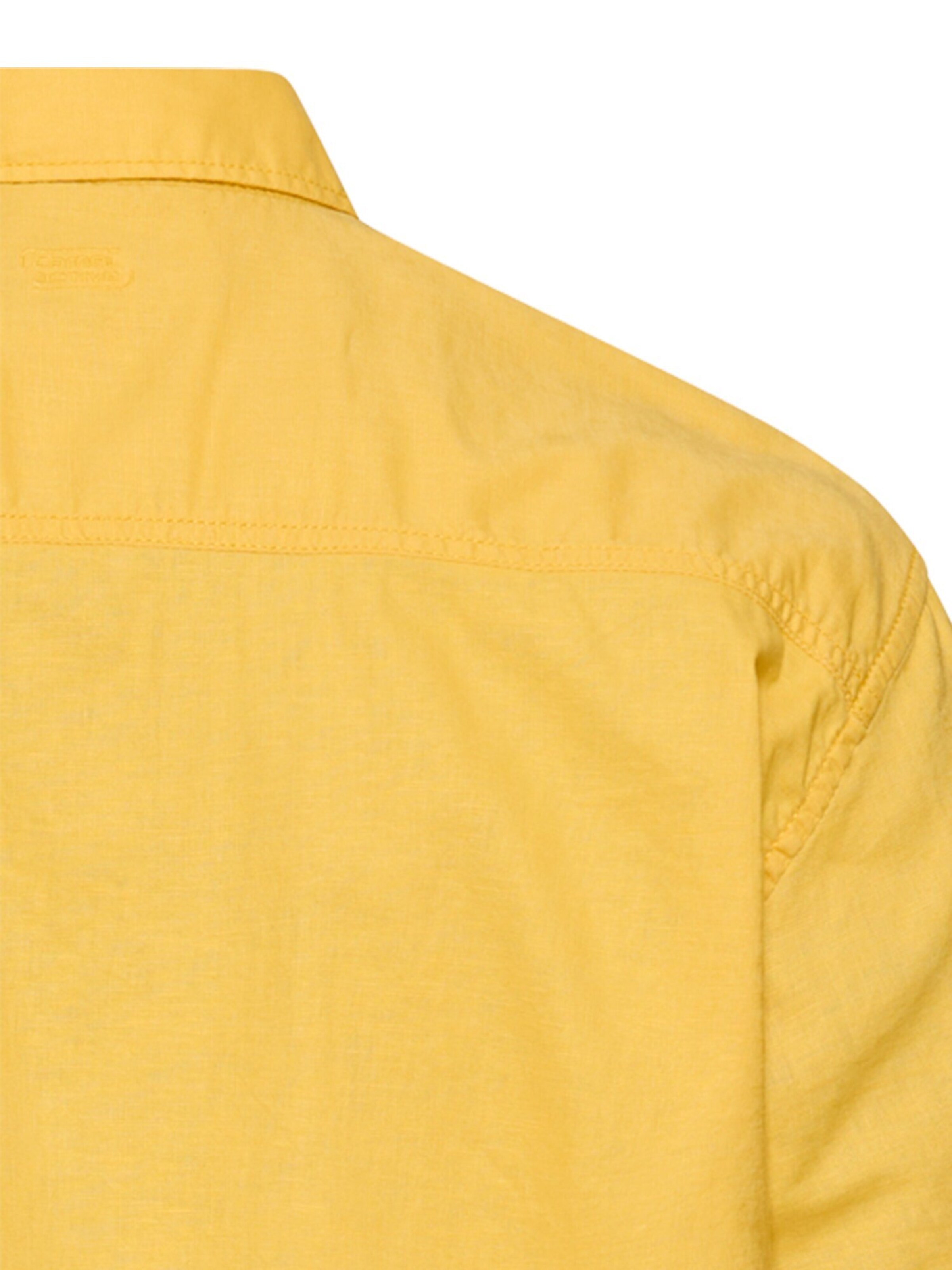 CAMEL ACTIVE Regular fit Button Up Shirt in Yellow