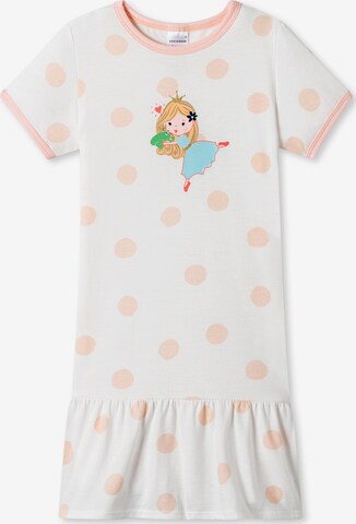 SCHIESSER Sleepshirt ' Casual World ' in Weiß: predná strana