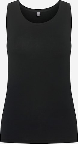 CULTURE Top 'Poppy' in Black: front