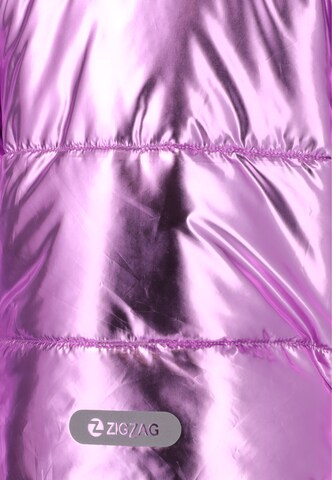 ZigZag Winter jacket 'Fantasy' in Purple