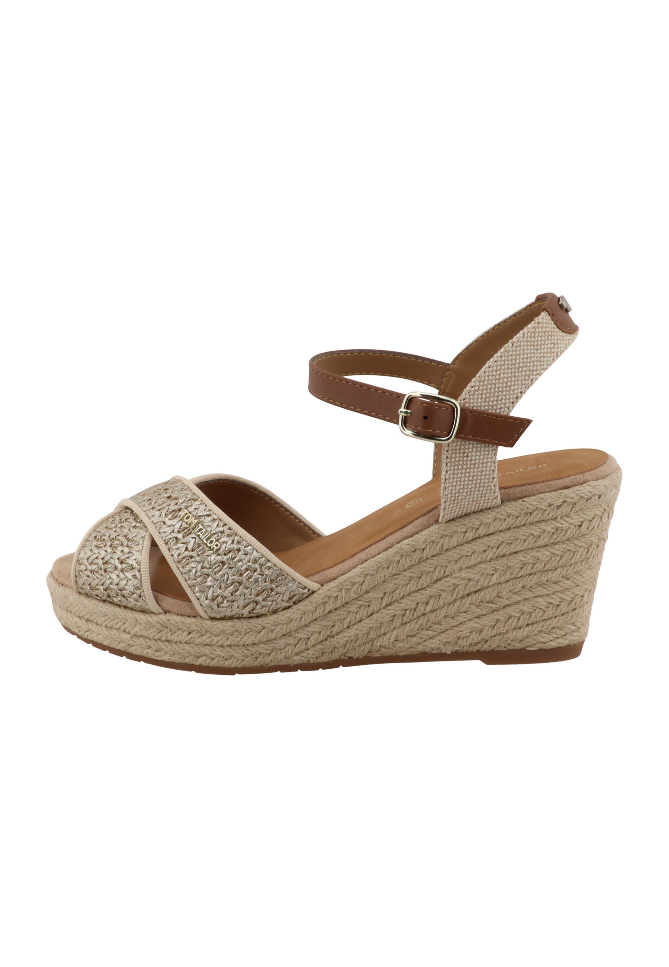 TOM TAILOR Sandal in Beige