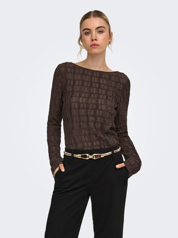 ONLY Top 'jade' in Brown