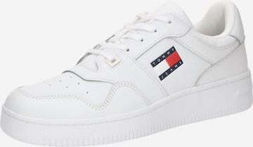 balta Tommy Jeans Sportbačiai be auliuko: priekis