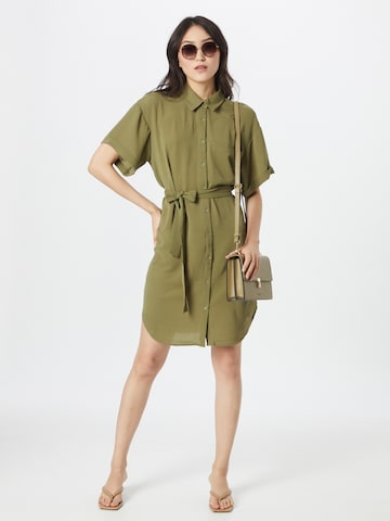 Noisy may - Vestido camisero en verde