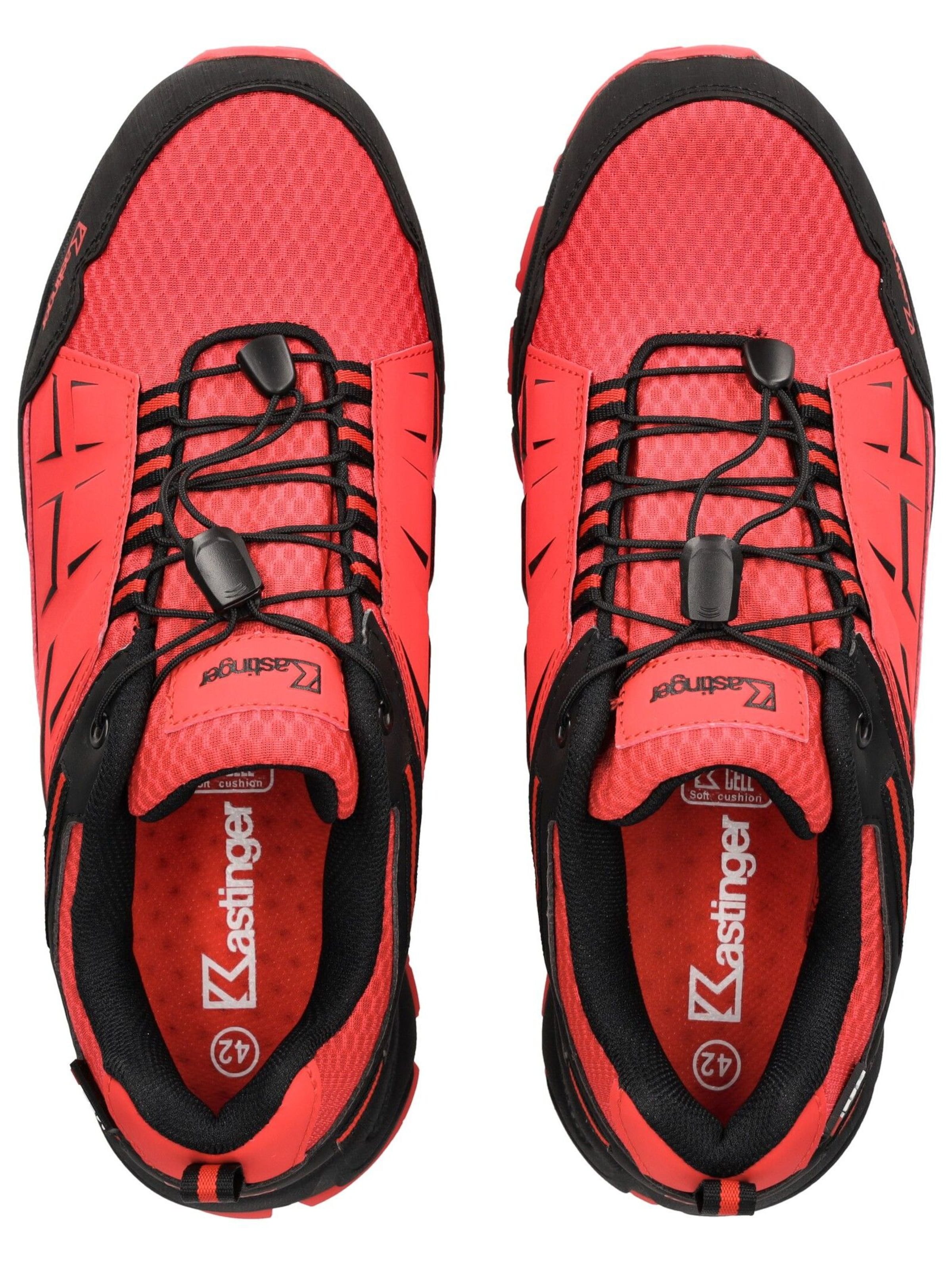 Chaussure de sport à lacets Kastinger en rouge