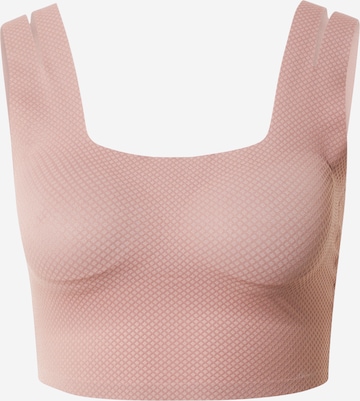 Soutien-gorge 'ZERO Feel Flow' SLOGGI en marron : devant