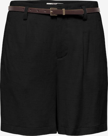 ONLY Regular Laskoshousut 'ONLSIESTA' värissä musta: etupuoli