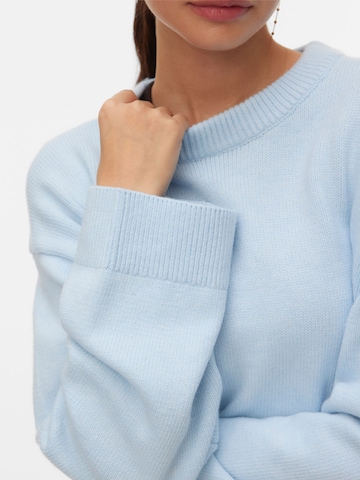 VERO MODA Sweater 'AWLaura' in Blue