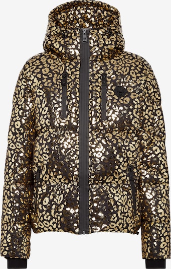 Plein Sport Jacke 'Leopard' in L in gold / schwarz, Produktansicht