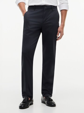 Regular Pantalon chino 'Denton' TOMMY HILFIGER en bleu : devant