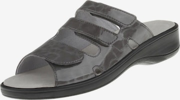 Natural Feet Pantolette 'Isabella' in Grey: front