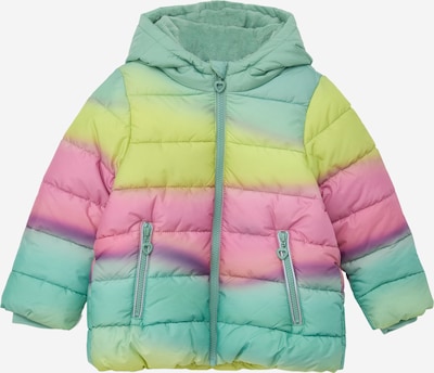 s.Oliver Winter jacket in Yellow / Green / Pink, Item view