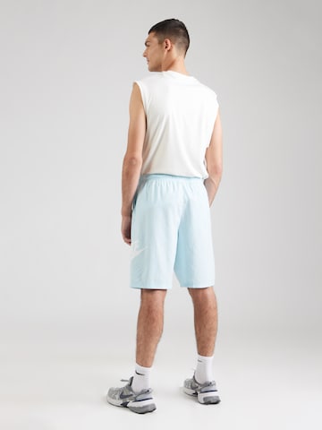 Nike Sportswear Широка кройка Панталон 'CLUB' в синьо