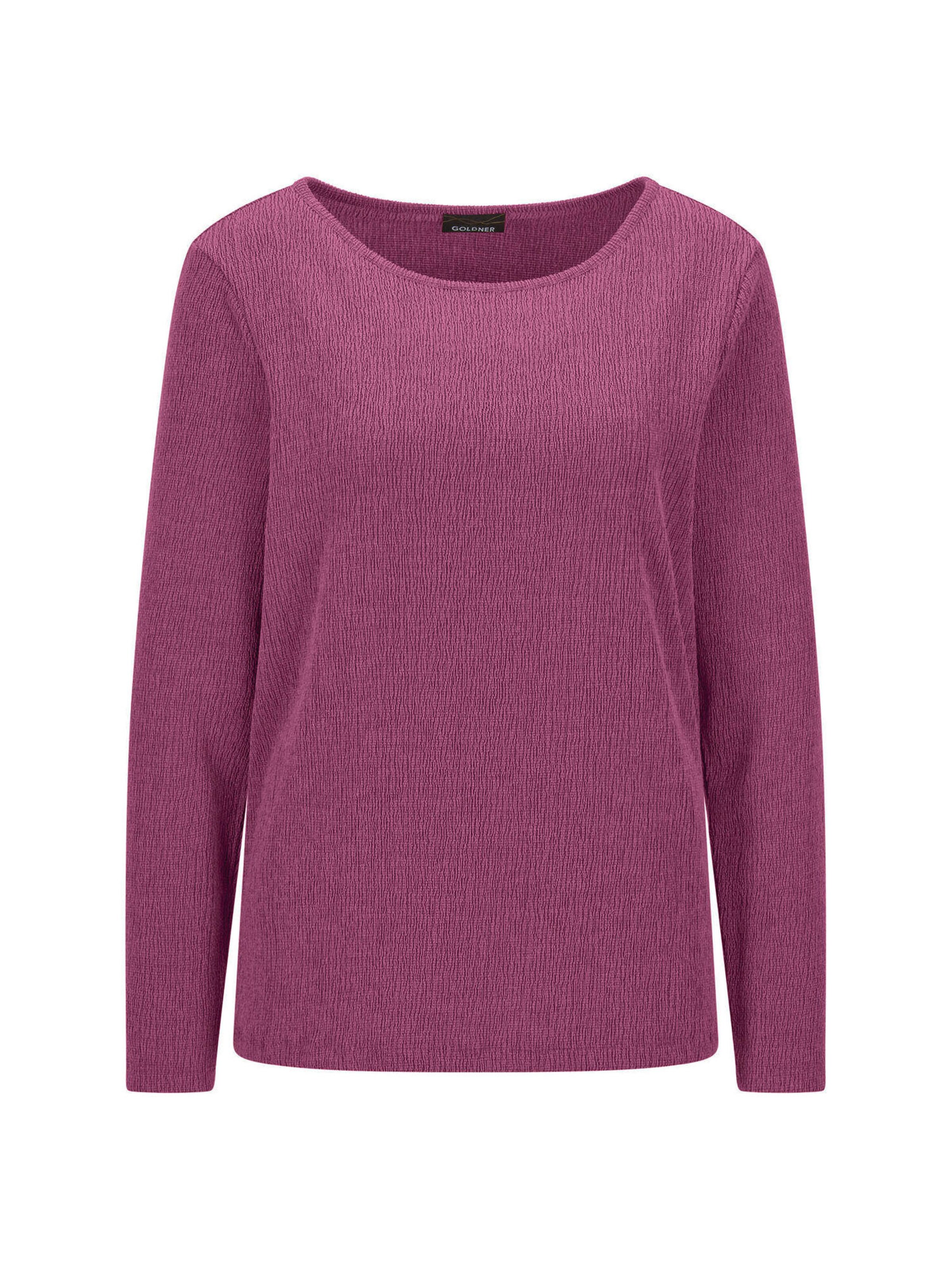 Goldner Shirt in Lila: voorkant