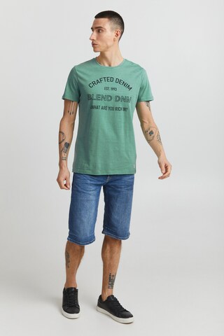 BLEND T-Shirt 'ALBO' in Grün