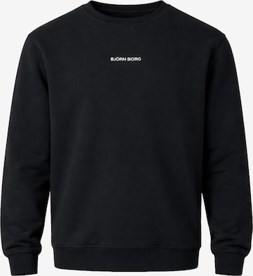 Felpa sportiva di BJÖRN BORG in nero: frontale