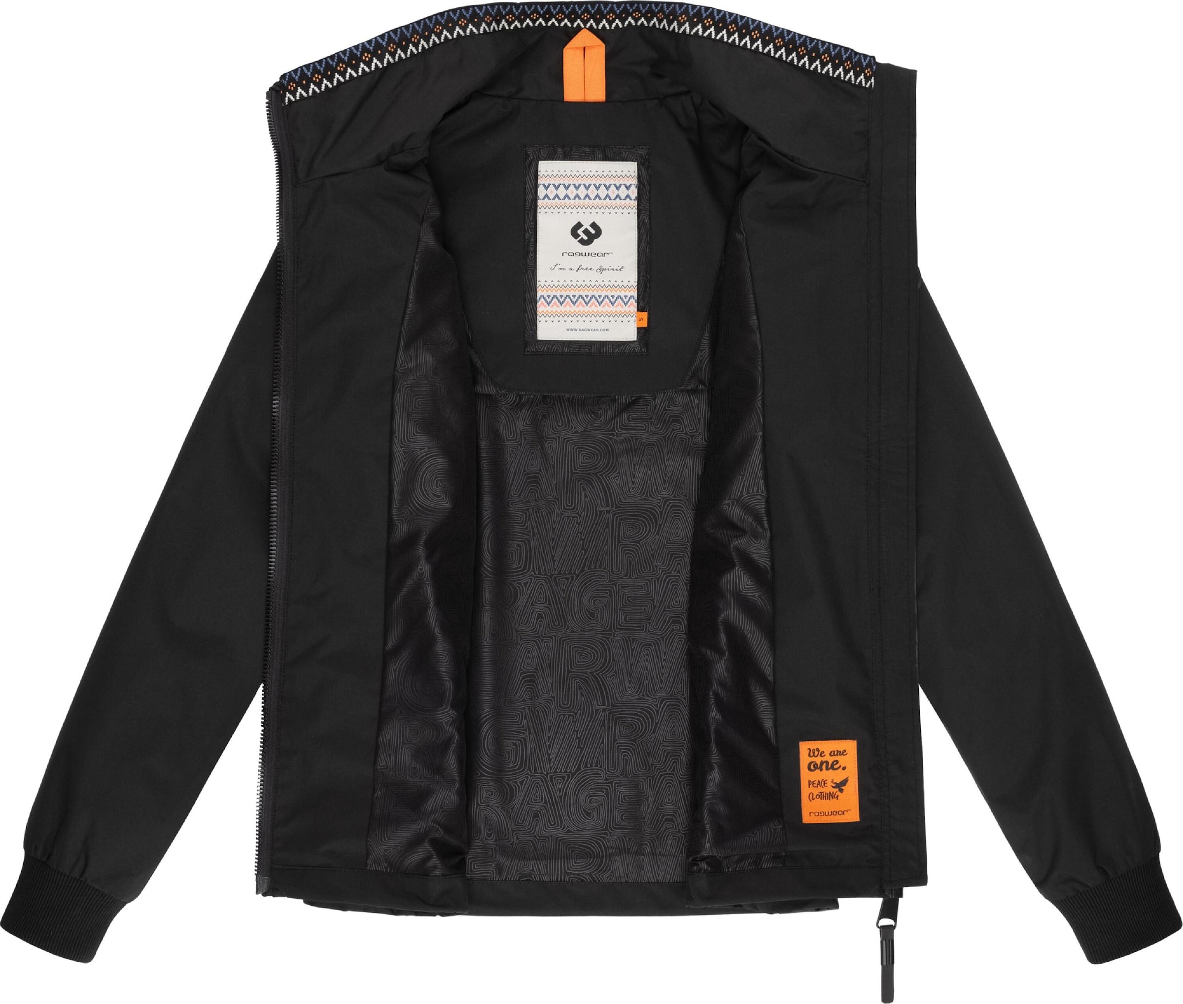 juoda Ragwear Funkcinė striukė  'Apola'