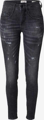 Gang Slimfit Jeans 'Amelie' in Grijs: voorkant