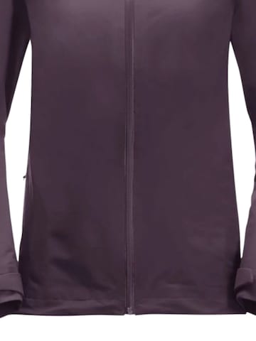 JACK WOLFSKIN Outdoor Jacket 'Highest Peak' in Purple