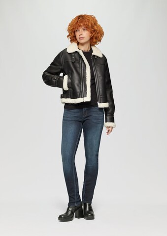 Coupe slim Jean 'Catie' QS en bleu