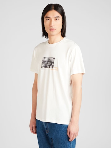 SELECTED HOMME Μπλουζάκι σε λευκό: μπροστά