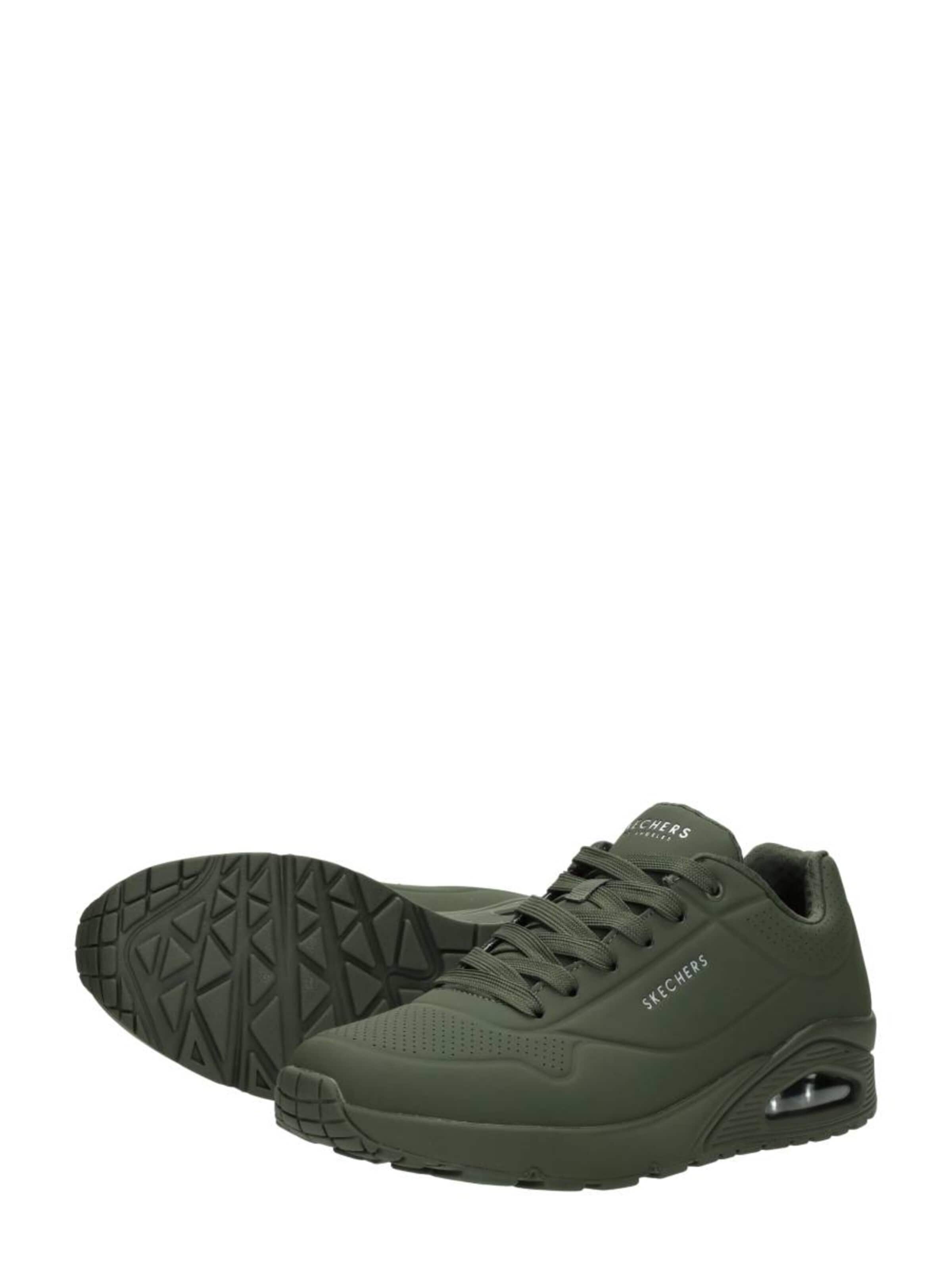 SKECHERS Platform trainers 'Uno - Stand On Air' in Green