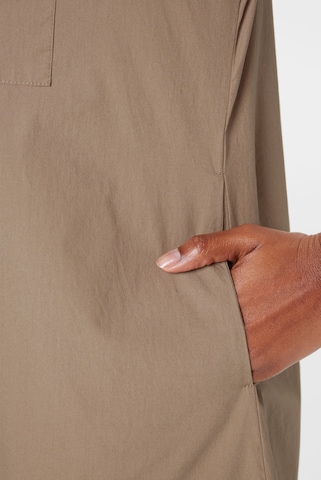 SENSES.THE LABEL Kleid in Beige