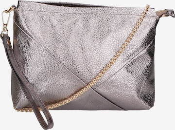 Gave Lux Clutch in Grey: front