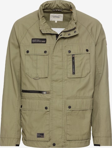 CAMEL ACTIVE Feldjacke aus reiner Baumwolle in Grün: Vorderseite