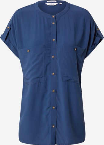 TOM TAILOR Blouse in Blue: front