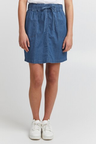 Oxmo Skirt 'Lille' in Blue: front