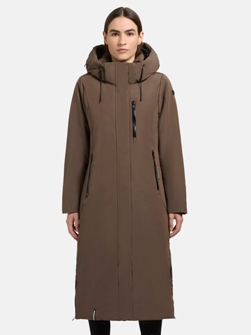 khujo Winter coat in Grey: front