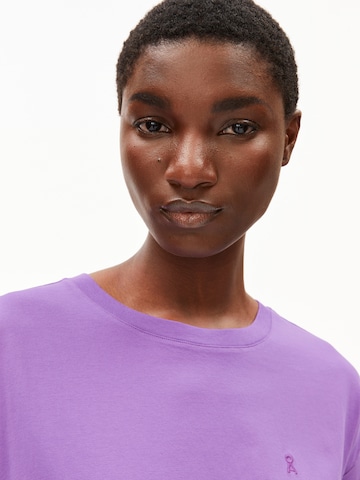 ARMEDANGELS T-Shirt IDAARA in Lila