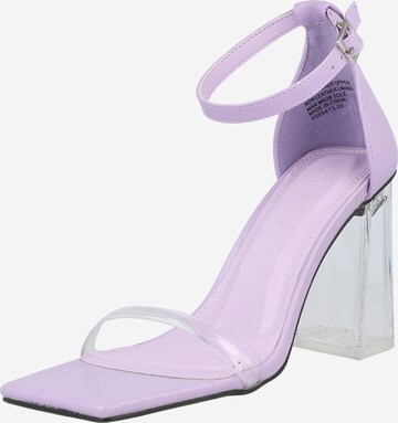 rubi Strap Sandals 'QUINN' in Purple: front