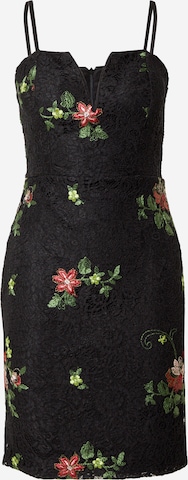 WAL G. Cocktail Dress 'SIMRAN' in Black: front