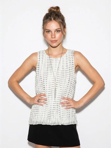 Camicia da donna di Bianco Lucci in bianco: frontale