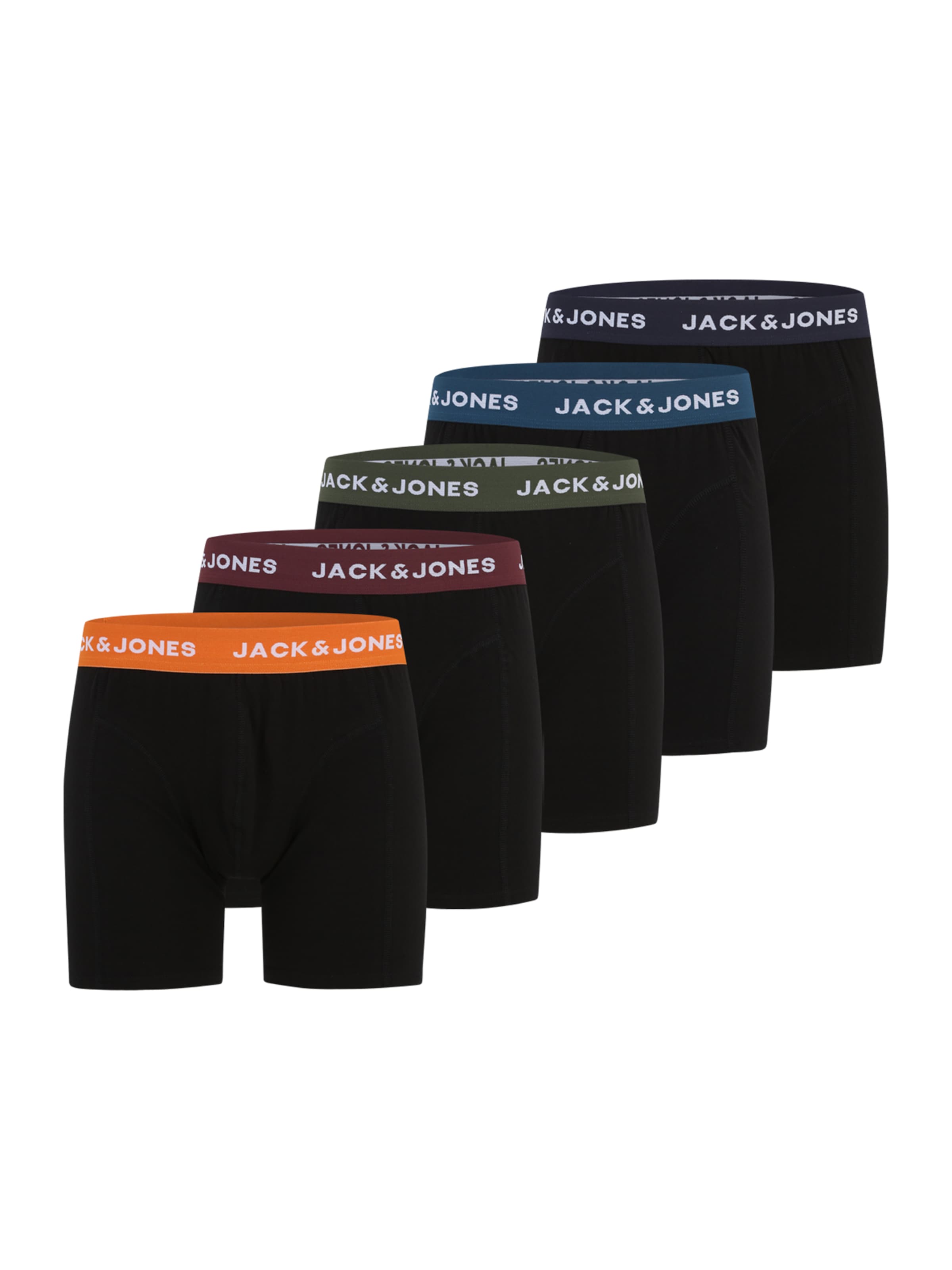 Jack &amp; Jones Plus Боксерки &#x27;JACOliver&#x27; в черно: отпред