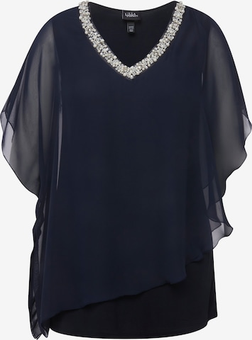 Ulla Popken Blouse in Blauw: voorkant