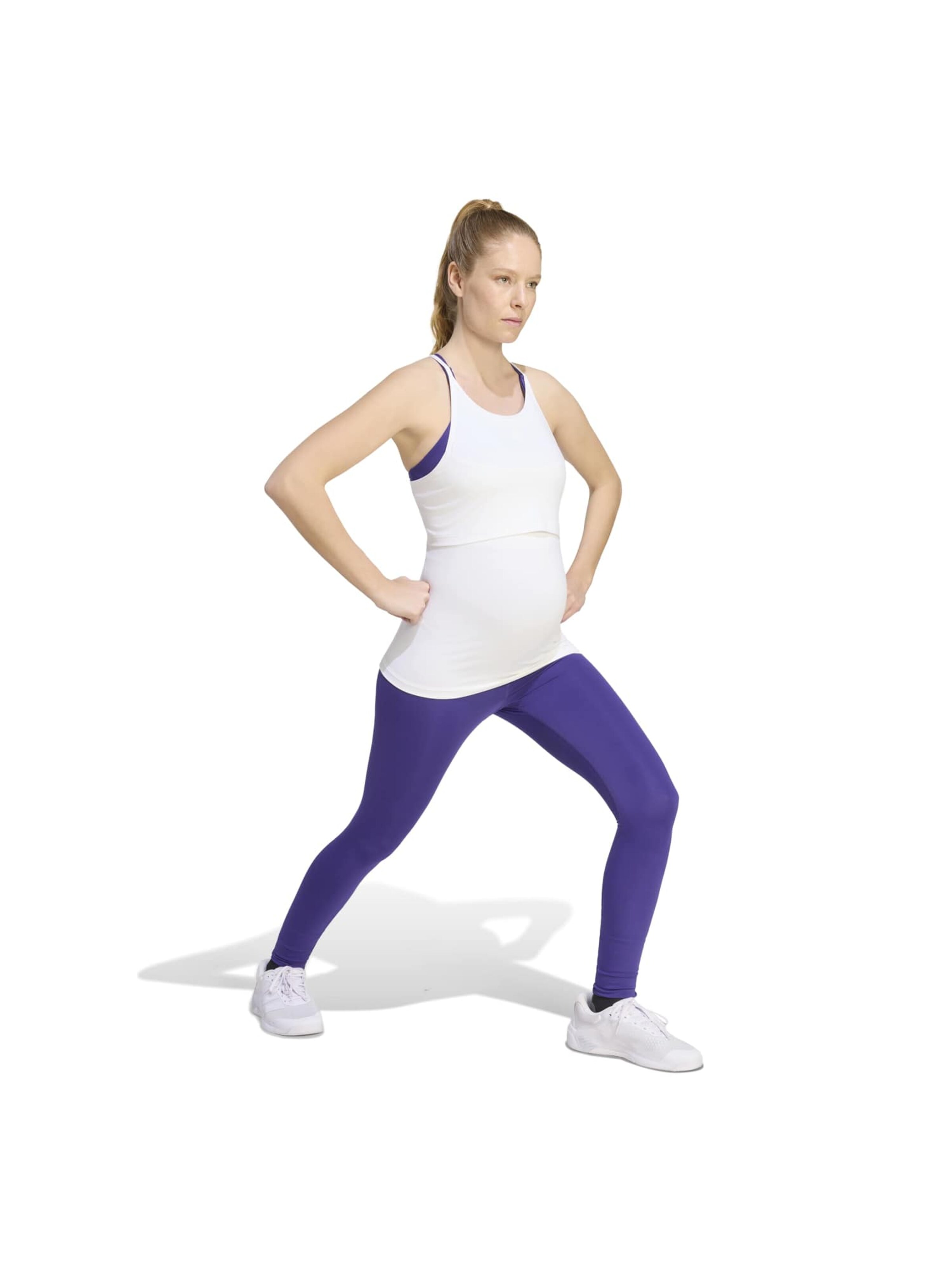 ADIDAS PERFORMANCE Спортивный топ в Белый