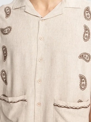 Giesto Regular fit Overhemd in Beige