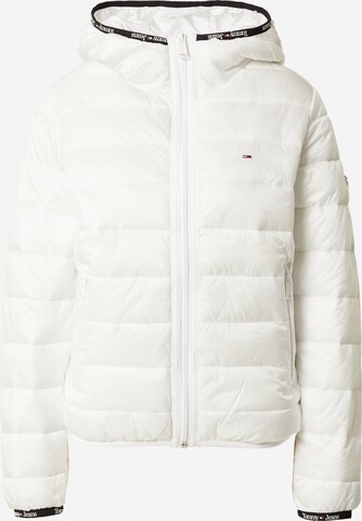 Tommy Jeans Prehodna jakna | bela barva: sprednja stran